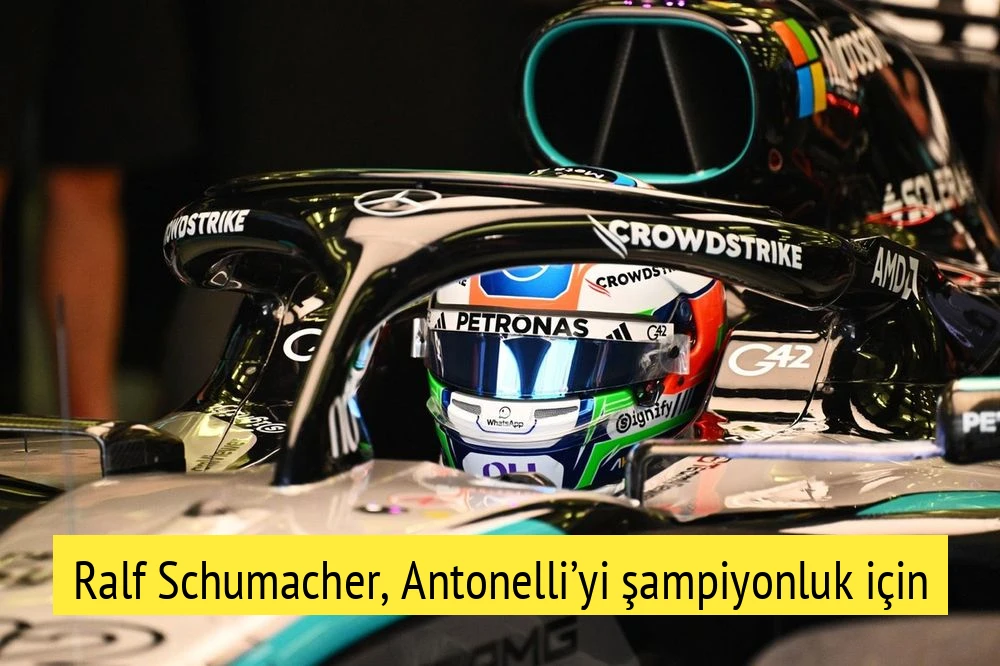 Ralf Schumacher, Antonelli’yi şampiyonluk için favori gösterdi